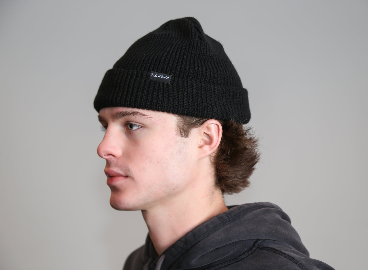 Flow Bros Beanie- Black